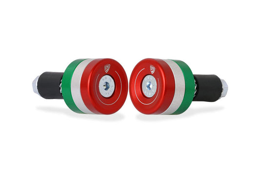 CNC Racing tricolore bar end set