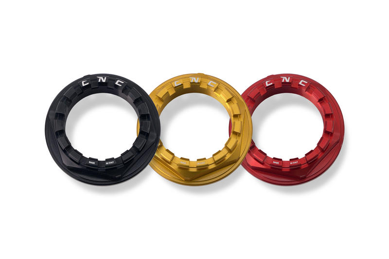 CNC Racing rear wheel nut LH