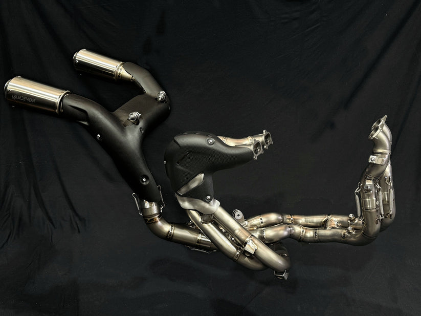 Ducati Panigale V4,V4S,V4R & Streetfighter V4 Titanium High Mount Exhaust System