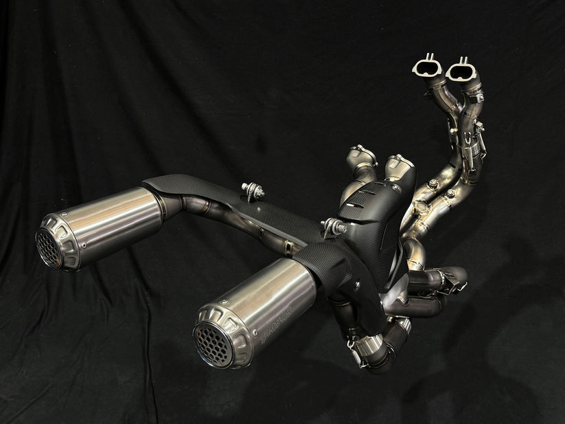 Ducati Panigale V4,V4S,V4R & Streetfighter V4 Titanium High Mount Exhaust System