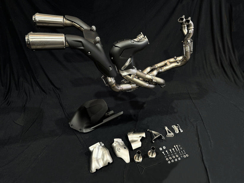Ducati Panigale V4,V4S,V4R & Streetfighter V4 Titanium High Mount Exhaust System