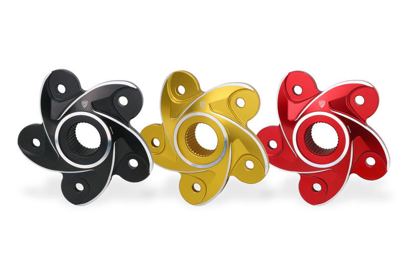 CNC Racing sprocket flange bi colour