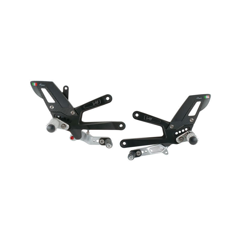 Lightech rearsets with fixed footpegs