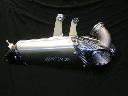 Ducati V2 Panigale & Streetfighter Titanium Belly Slip-On 2022-2024