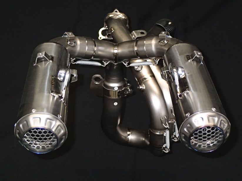 Vandemon Hypermotard 950 full titanium exhaust (19-24)