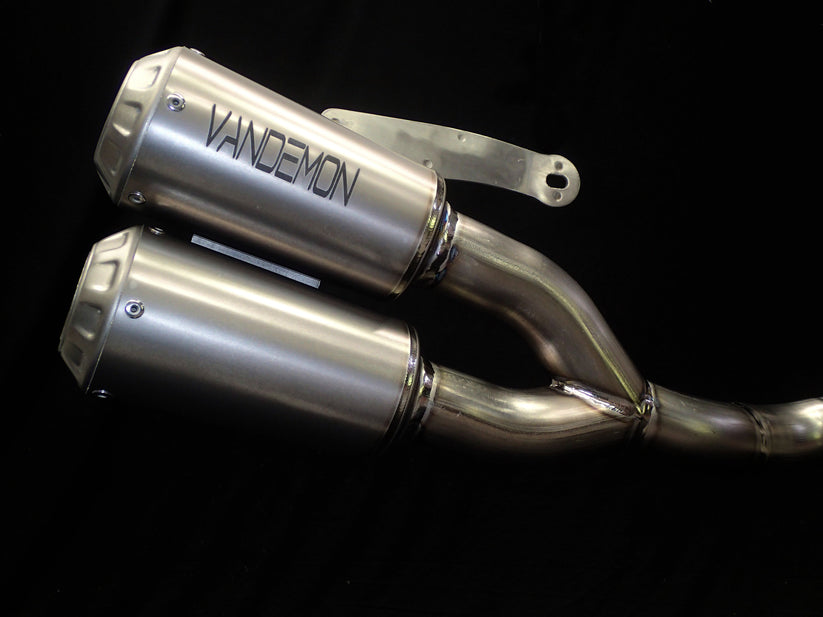Vandemon Scrambler 800 Gen1 full titanium exhaust