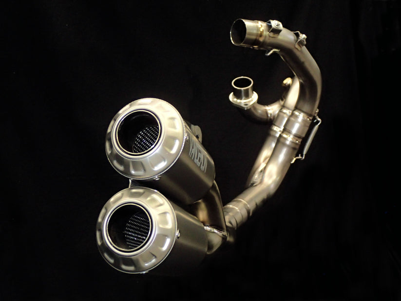 Vandemon Scrambler 800 Gen1 full titanium exhaust