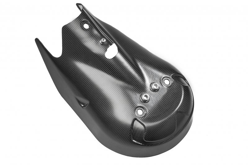 CNC Racing carbon exhaust heat shield Panigale/Streetfighter V2 (2020-2024)