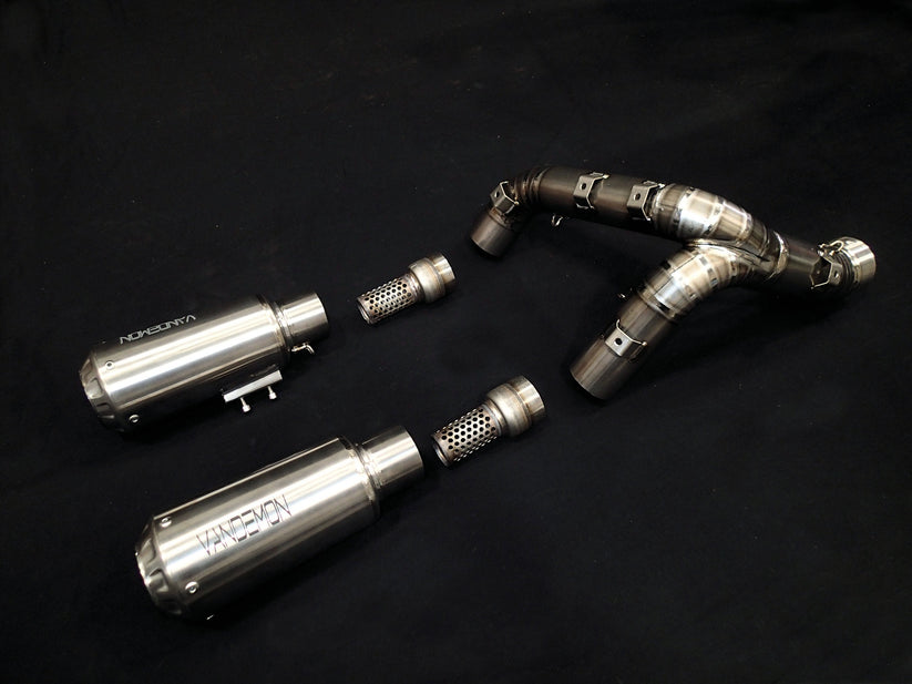 Vandemon 1199/1299 full titanium undertail exhaust
