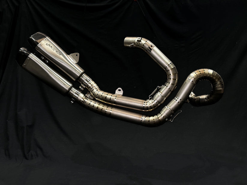 Vandemon Diavel 1200 full titanium split pulse exhaust