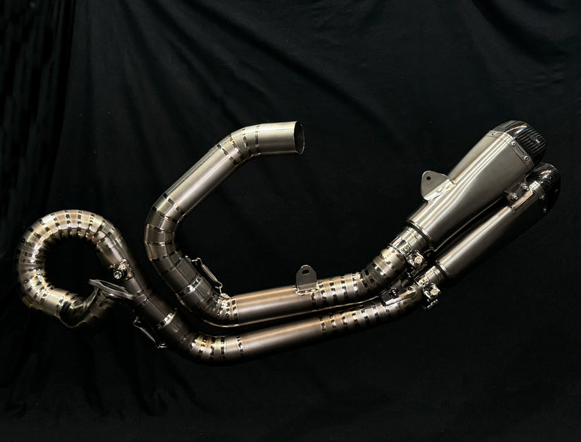 Vandemon Diavel 1200 full titanium split pulse exhaust