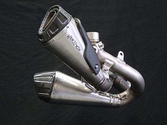 Ducati Panigale & Streetfighter V4 Vandemon All Titanium Slip-On 2018-2022