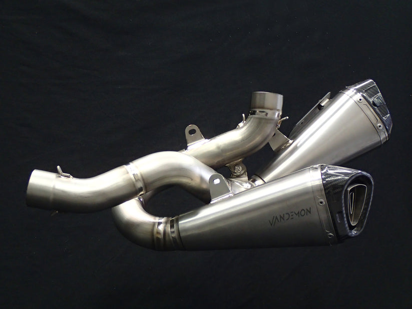 Ducati Panigale & Streetfighter V4 Vandemon All Titanium Slip-On 2018-2022