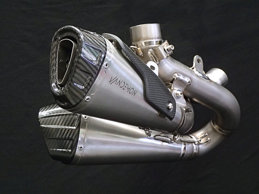 Ducati Panigale & Streetfighter V4 Vandemon All Titanium Slip-On 2018-2022