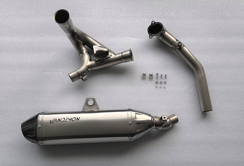 Vandemon full titanium exhaust DesertX