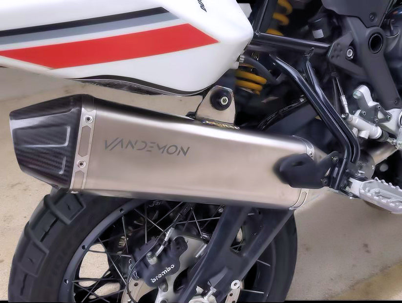 Vandemon full titanium exhaust DesertX