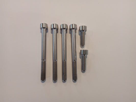 Gorlami titanium dry clutch cover bolt set