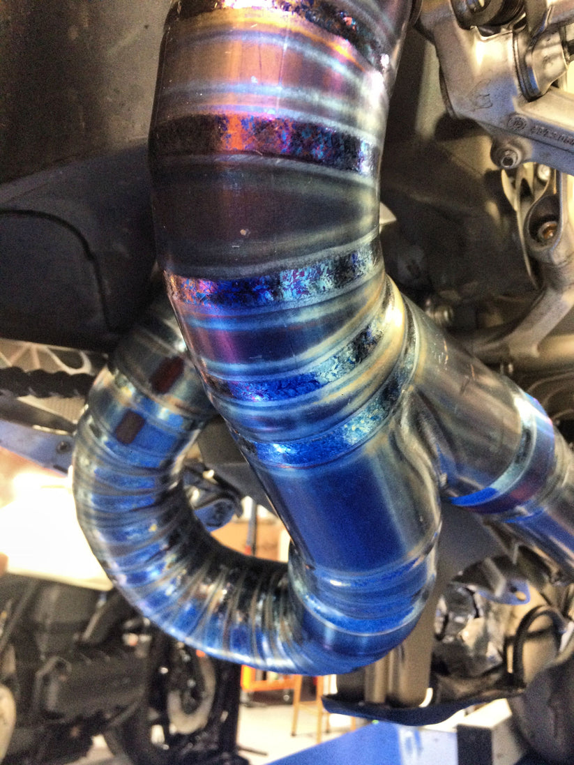 Vandemon 1199/1299 full titanium undertail exhaust