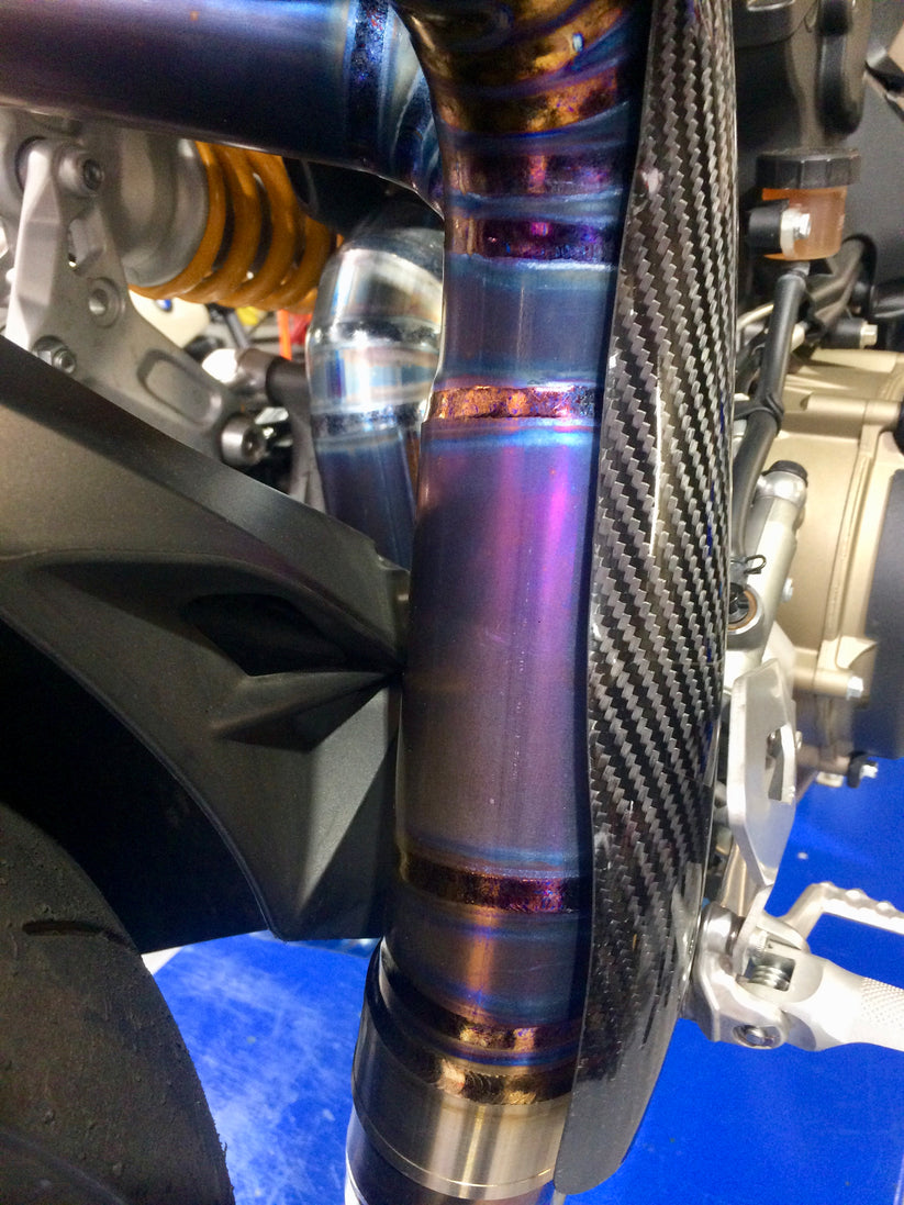 Vandemon 1199/1299 full titanium undertail exhaust