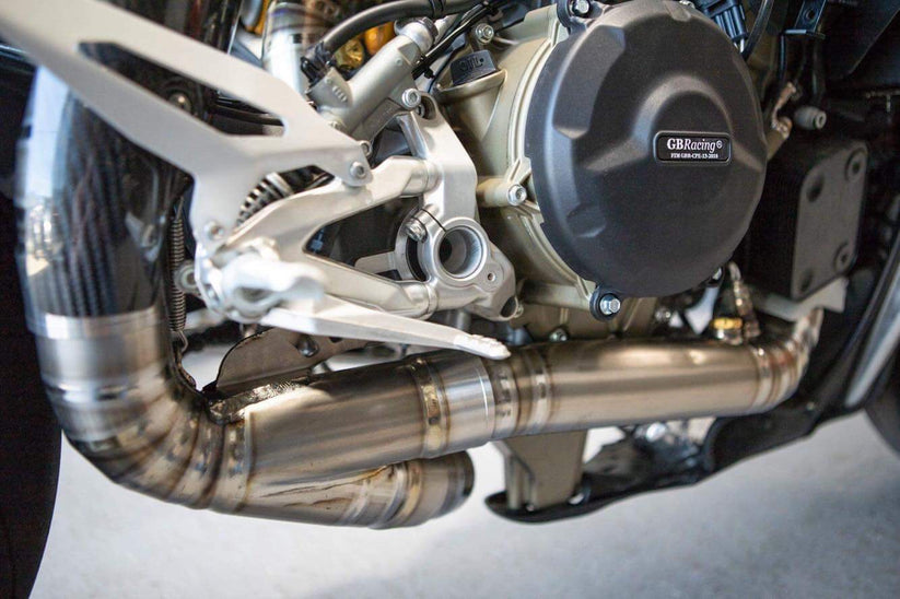 Vandemon 1199/1299 full titanium undertail exhaust