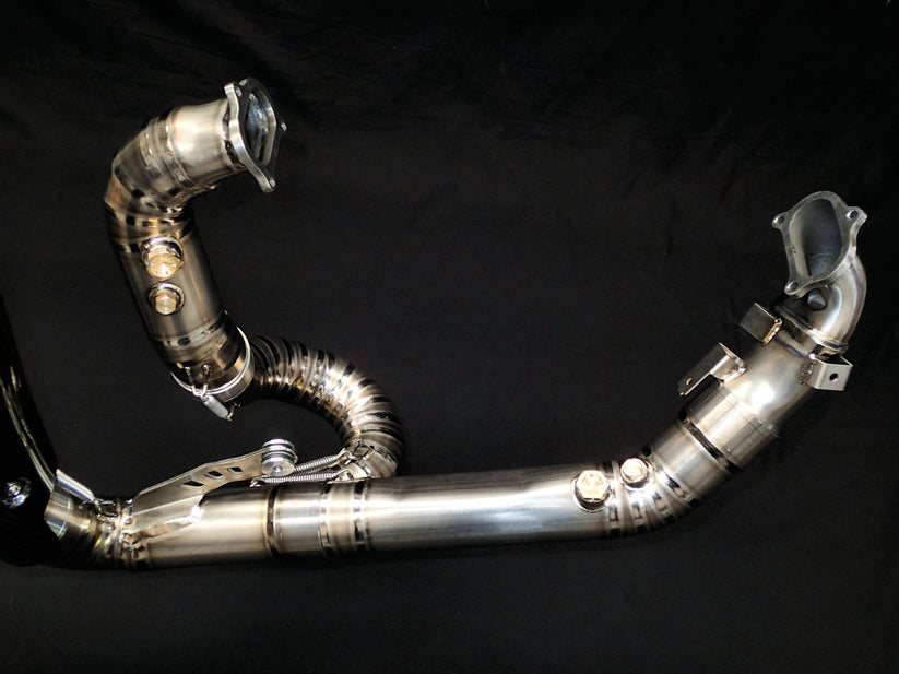 Vandemon 1199/1299 full titanium undertail exhaust