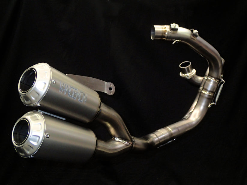 Vandemon Scrambler 800 Gen1 full titanium exhaust