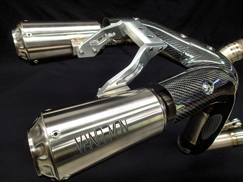 Vandemon 1199/1299 full titanium undertail exhaust