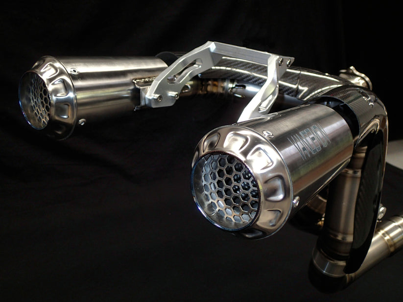 Vandemon 1199/1299 full titanium undertail exhaust