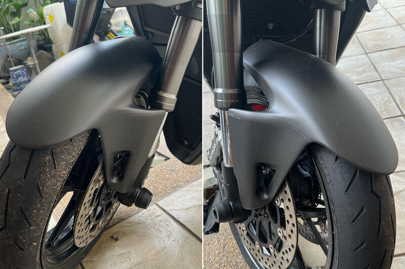 CNC Racing carbon front fender Panigale/Streetfighter V2/4 (2018-2024)