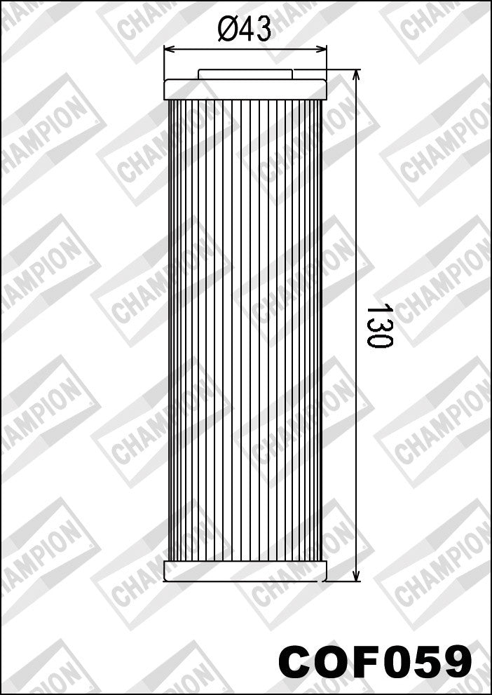 Champion oil filter cartridge
