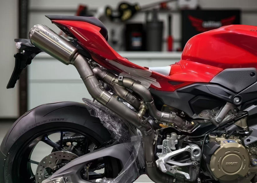 Ducati Panigale V4 Vandemon High Mount Race Exhaust System 2025